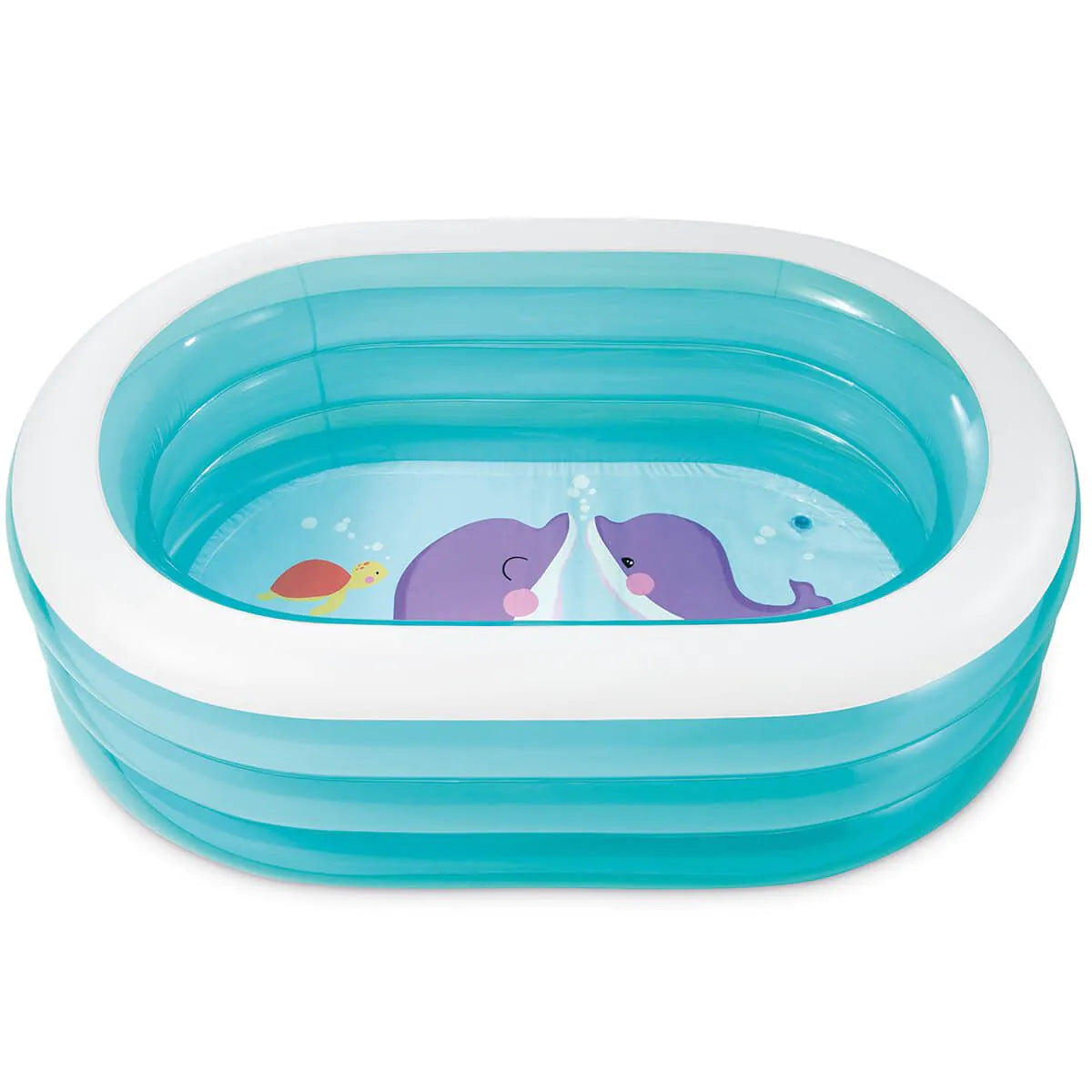 Şişmə Oval Uşaq və Ailə Hovuzu – 229x152x51 sm