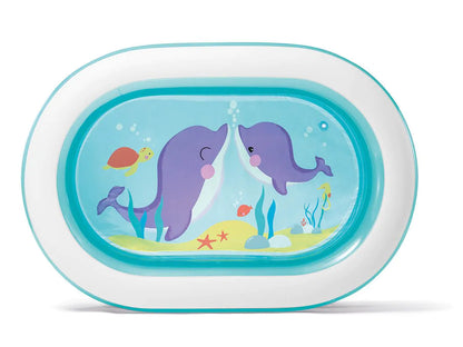 Şişmə Oval Uşaq və Ailə Hovuzu – 229x152x51 sm