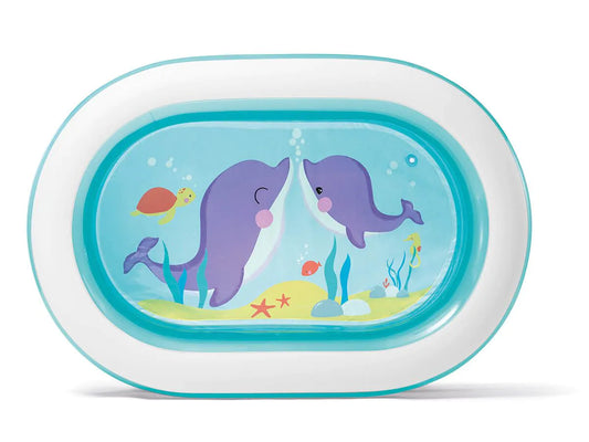 Şişmə Oval Uşaq və Ailə Hovuzu – 229x152x51 sm