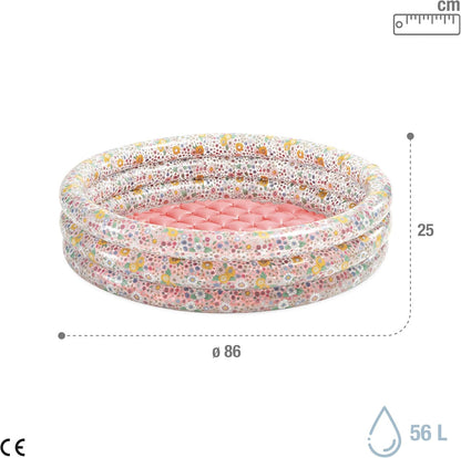 Çiçək Desenli Şişmə Hovuz –  86×25 sm
