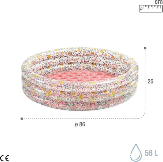 Çiçək Desenli Şişmə Hovuz –  86×25 sm