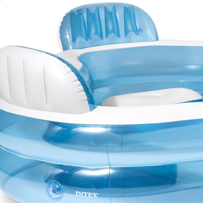 4 Oturacaqlı Komfort Model Şişmə Ailə Hovuzu – 229x229x66 sm