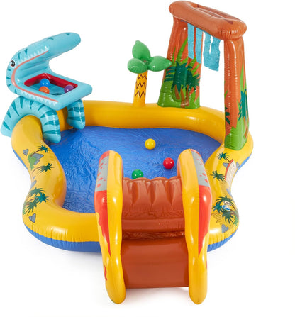 Dinozavr Formalı Oyun Hovuzu – 249 × 191 sm 🦖