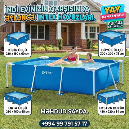 Ailə üçün Şişmə  Hovuz
