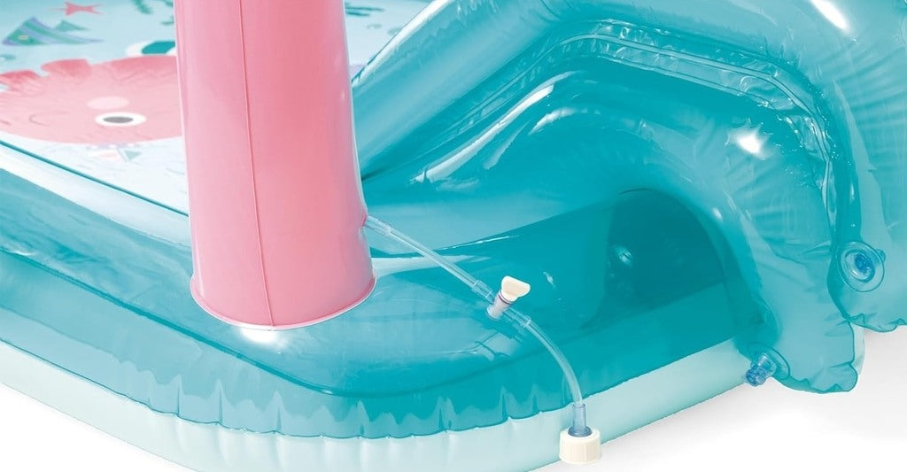 Ahtapot Temalı Şişmə Uşaq Oyun Hovuzu – 234 × 183 × 150 sm