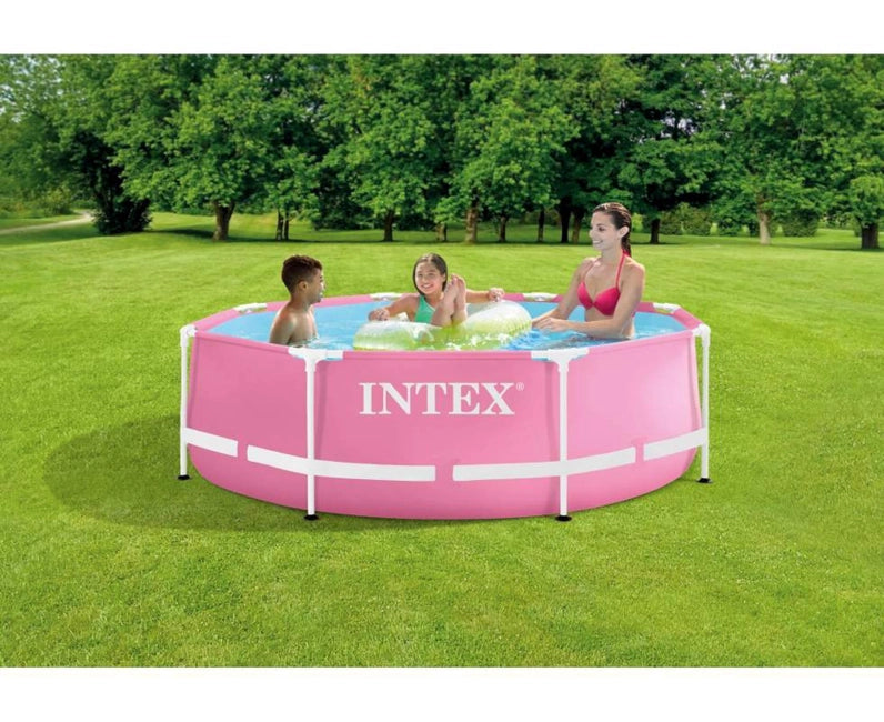 Pembe Yaylıq Şişmə Hovuz 244 x 76 sm
